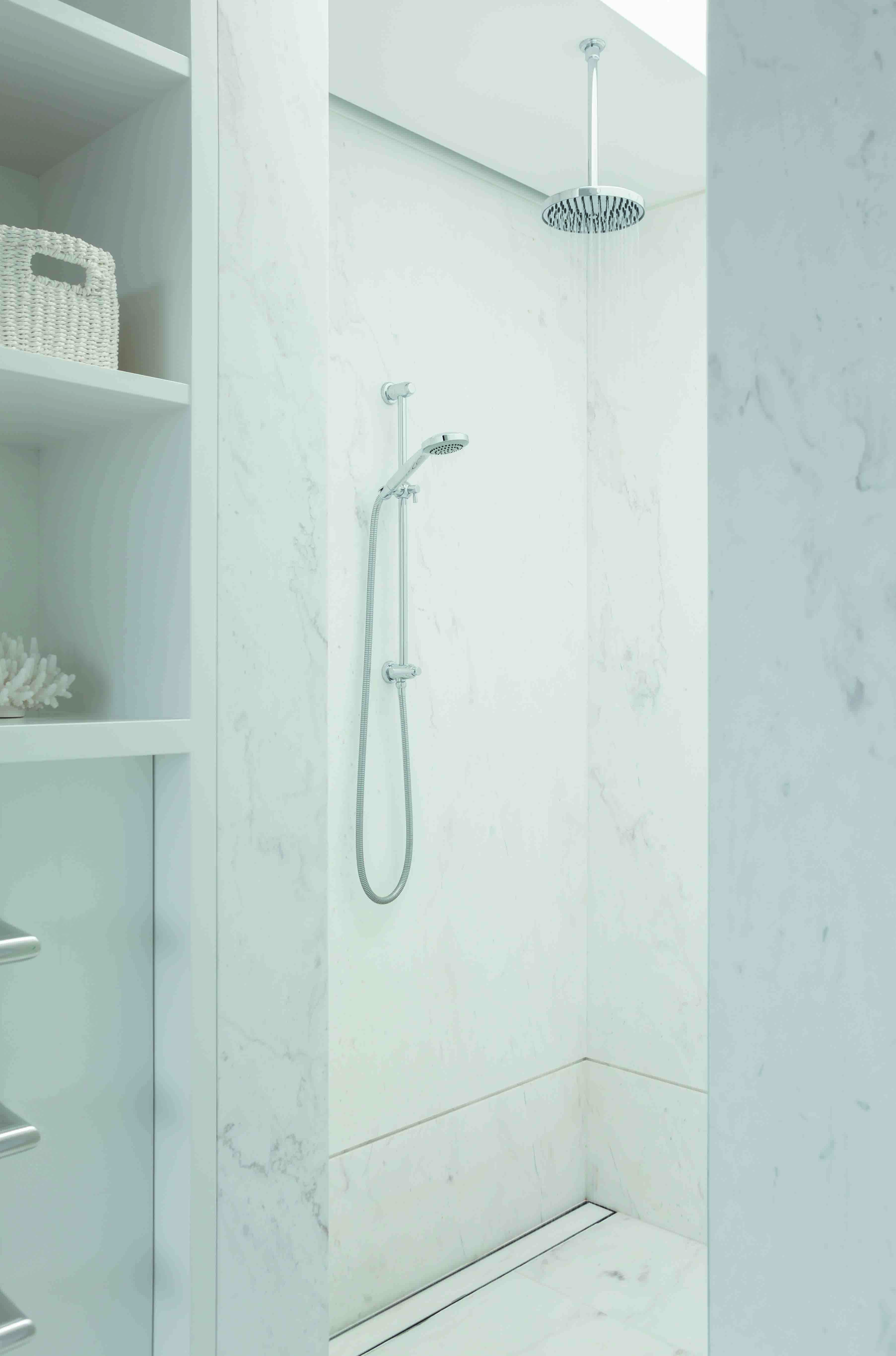 Langbourn Ceiling Shower Outlet - Chrome