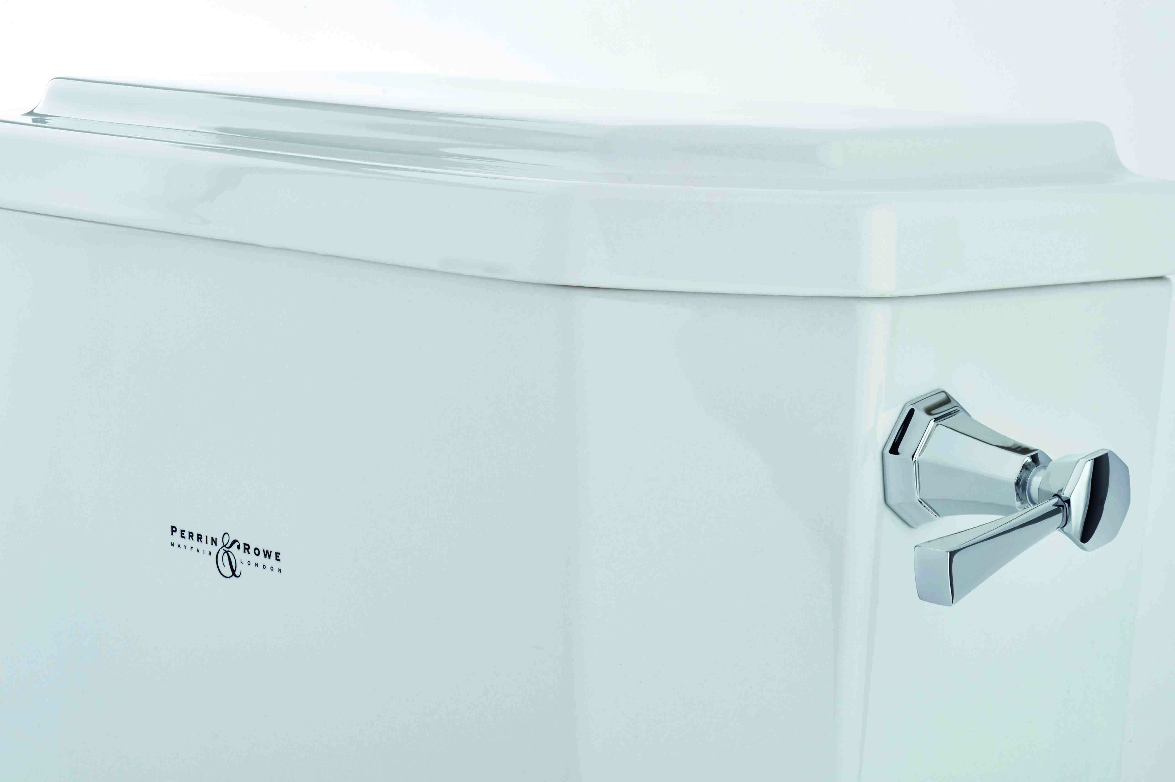 Deco Concealed Cistern Lever - Chrome