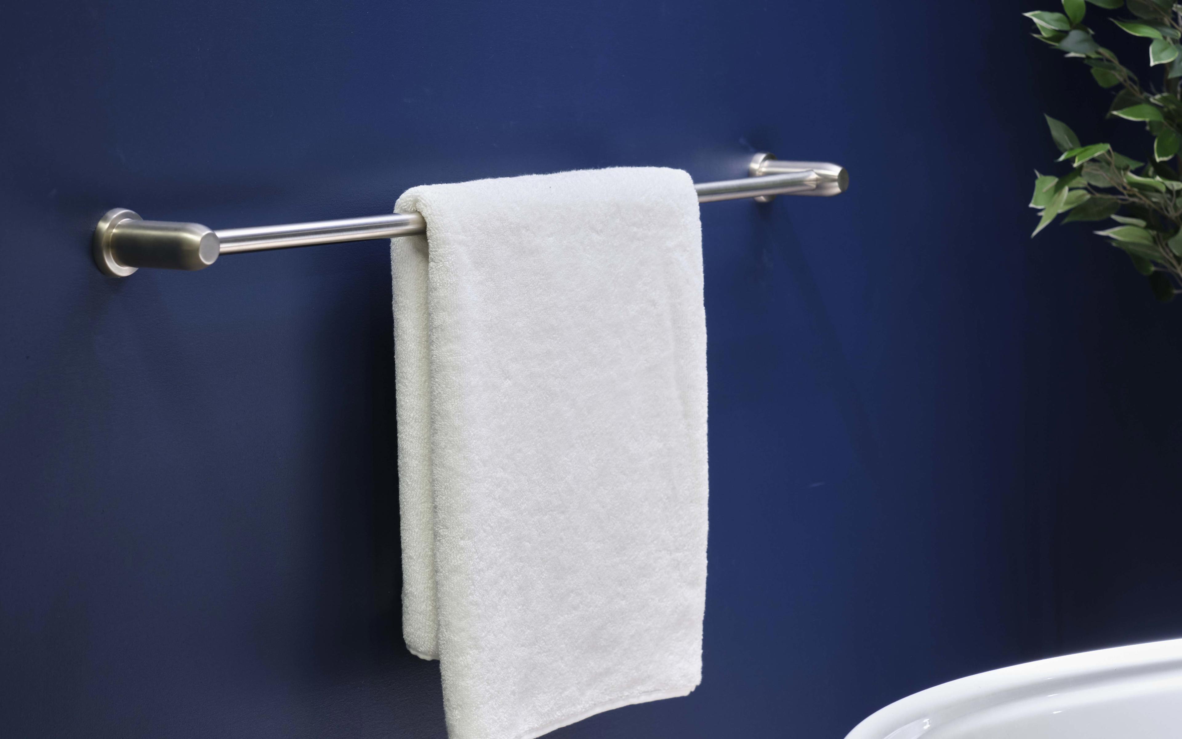 Langbourn 445mm Single Towel Rail - Chrome