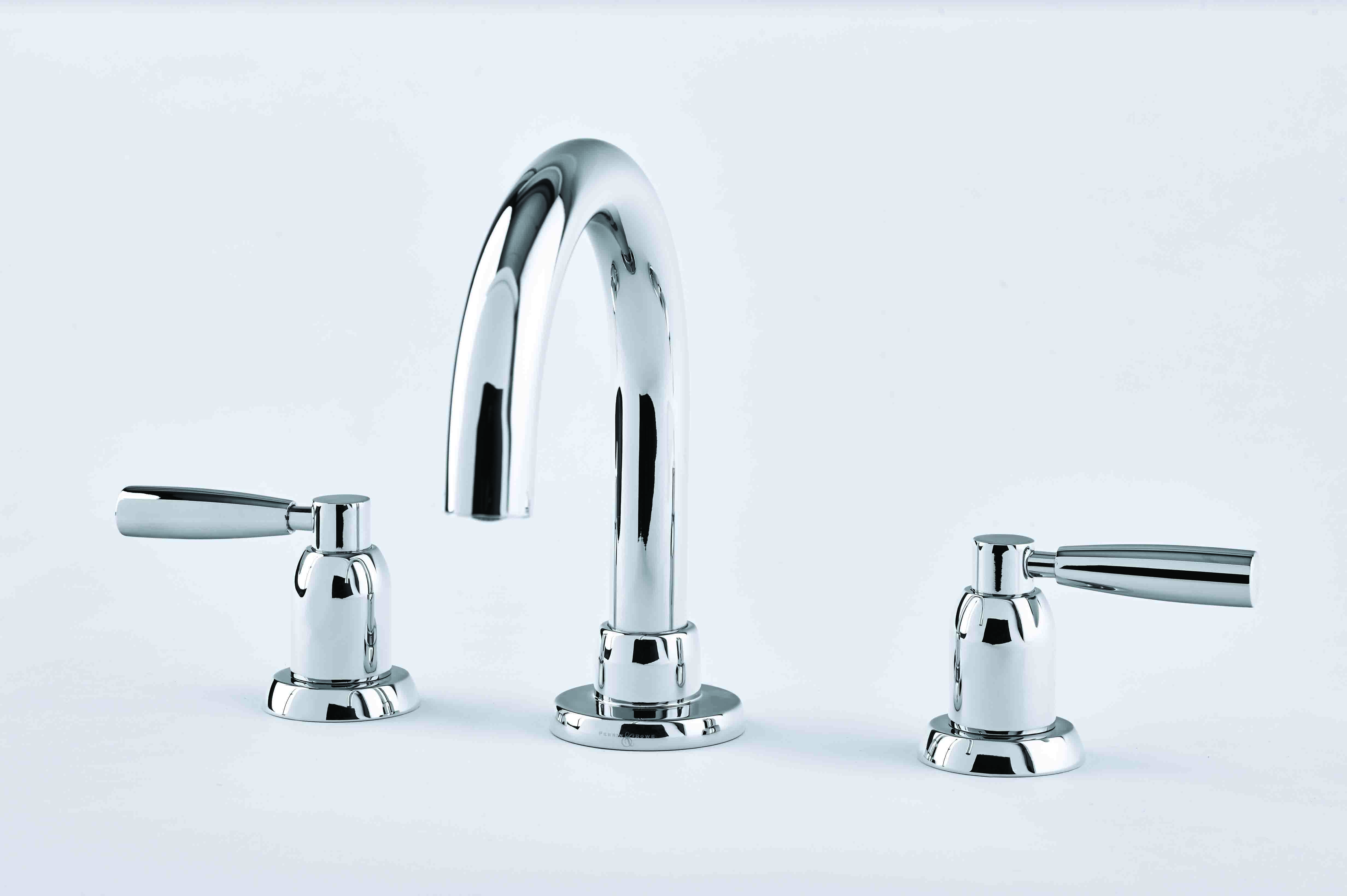 Langbourn Three-Hole Deck-Mounted Basin Mixer - Chrome